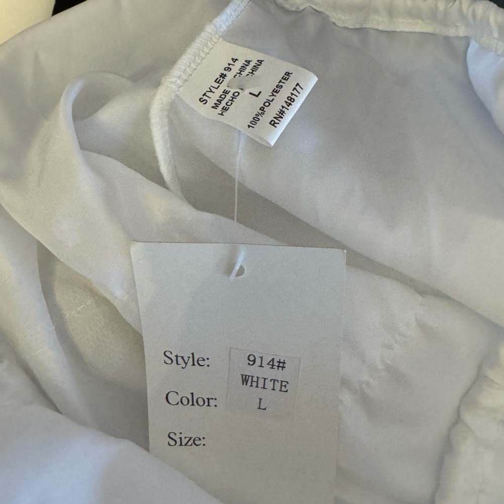 White Tulle Petticoat Underskirt size large NWT - Picture 8 of 8